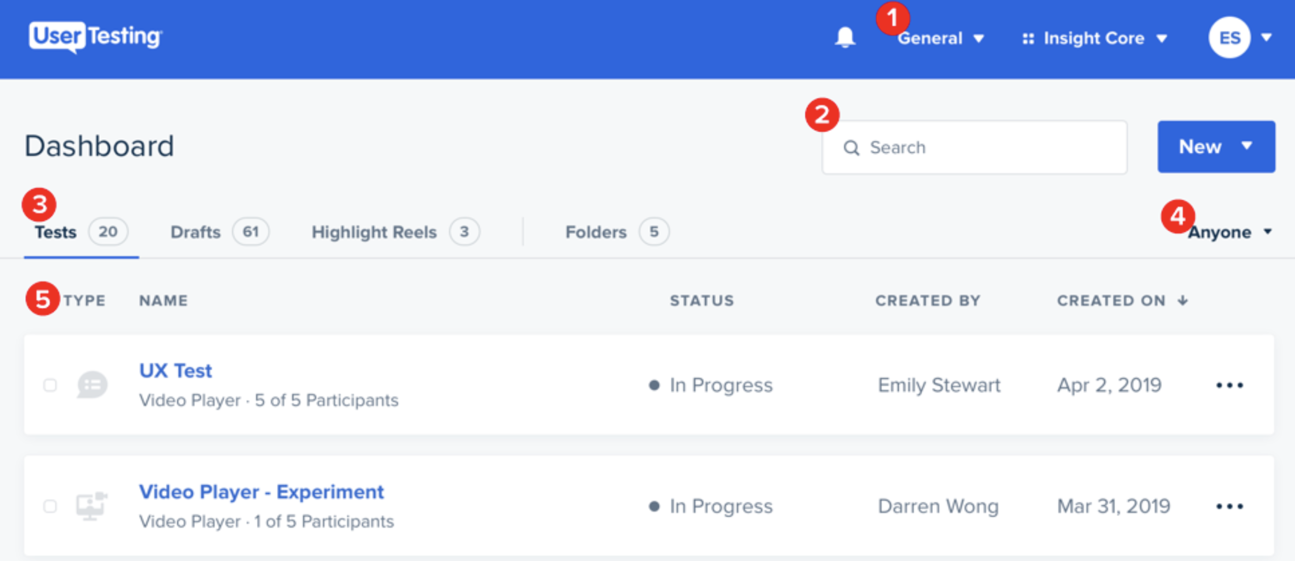 Screenshot image of UserTesting